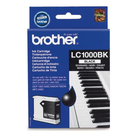 Cartouche Brother LC1000 noire pour imprimante jet d'encre