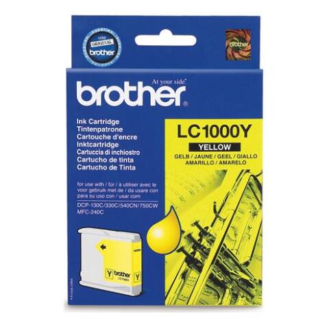 Cartouche Brother LC1000 couleurs séparées pour imprimante jet d'encre