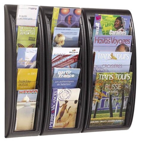 Quick Fit 5 cases A5 wall display stand