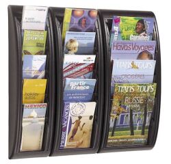 Wandhalterung Quick Fit 5 Fächer im A5-Format