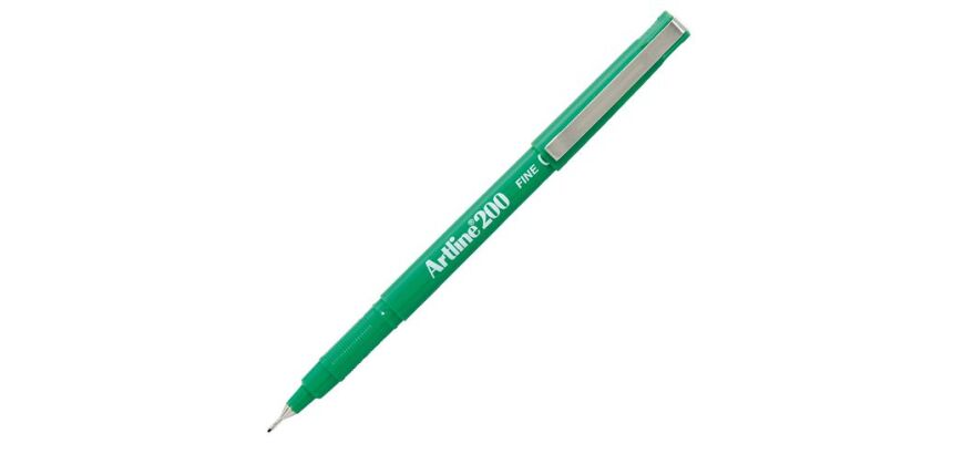 Balpen Artline 200 met dop punt 0,4 mm - fijne schrijfdikte