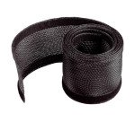 Organizador de cables "tubo" 1,5 m Negro