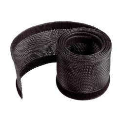 Gaine regroupe-câbles 1,5 m noire
