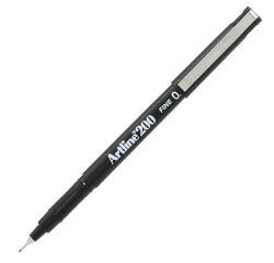 Stift Artline 200 mit Kappe, 0,4 mm Spitze - feine Schrift