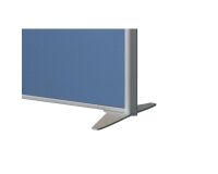 Piétement de stabilisation pour cloison B-Zen gris