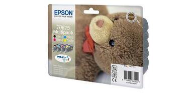 Cartouche Epson T0615 pack pour imprimante jet d'encre