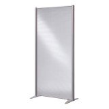Trennwand aus transparentem Polycarbonat L 81cm B-Zen - ohne Gestell