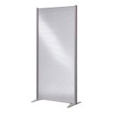 Translucent polycarbonate separating partition L 81cm B-Zen - without base