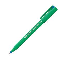 Stylo feutre Pentel Ball R50 mit Kappe, 0,8 mm Spitze - feine Schrift