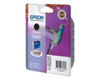 Epson T0801 cartucho original negro (400 páginas)