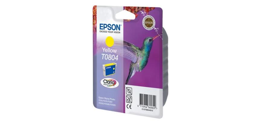 Cartridge Epson T080X afzonderlijke kleuren