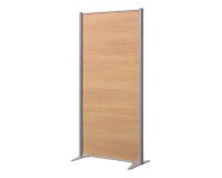 Full partition wall B-Zen - Antibacterial wood - W 81 x H 160 cm - Fixed foot
