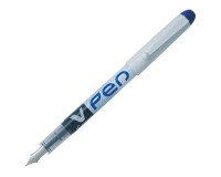 Pluma Pilot V-Pen cuerpo blanco desechable 