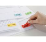 Etiquette enlevable jet d'encre et laser 45,7 x 21,2 mm couleur - Boîte de 960