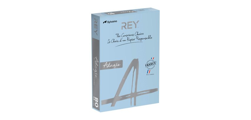 Paper pastel colors A4 80 g Rey Adagio - ream of 500 sheets