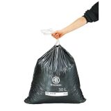 Garbage bag 30 l Bruneau with strip - pack of 100 exemplaries