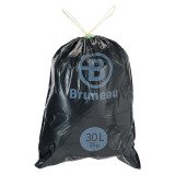 Garbage bag 30 l Bruneau with strip - pack of 100 exemplaries