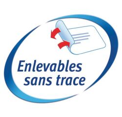 Etiquetas removibles para inkjet y láser 63,5 x 33,9 mm color - Caja de 480