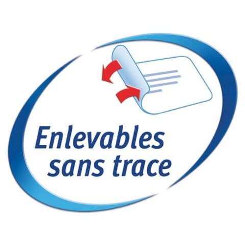 Etiquetas removibles para inkjet y láser 63,5 x 33,9 mm color - Caja de 480 verde