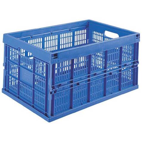 Caja plegable paredes rejilla 45 litros