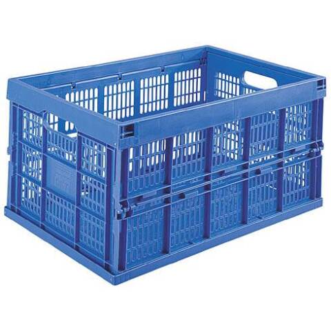 Caja plegable paredes rejilla 45 litros