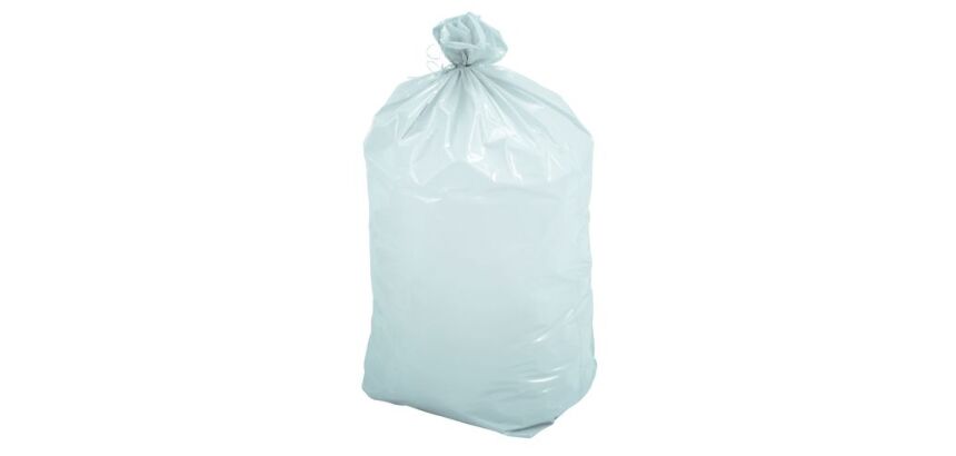 Sac poubelle 110 litres tri sélectif neutre - carton de 200