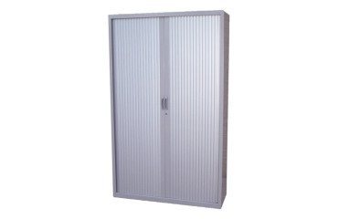 Armario de oficina metálico monobloc Nueva Generación Alt. 198 x An. 120 cm Beig Puertas persiana 
