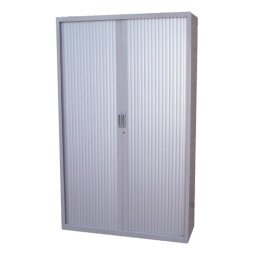 Armario de oficina metálico monobloc Nueva Generación Alt. 198 x An. 120 cm Beig Puertas persiana 