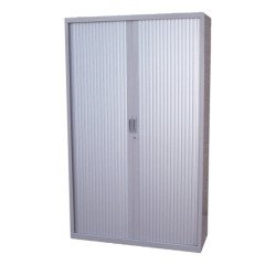 Armario de oficina metálico monobloc Nueva Generación Alt. 198 x An. 120 cm Beig Puertas persiana 