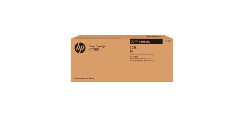 MLT-205L Toner Schwarz mit hoher Kapazität (Samsung wird HP) für Laserdrucker