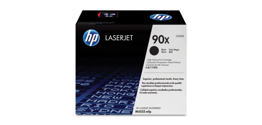 HP 90X CE390X Toner haute capacité noir pour imprimante laser