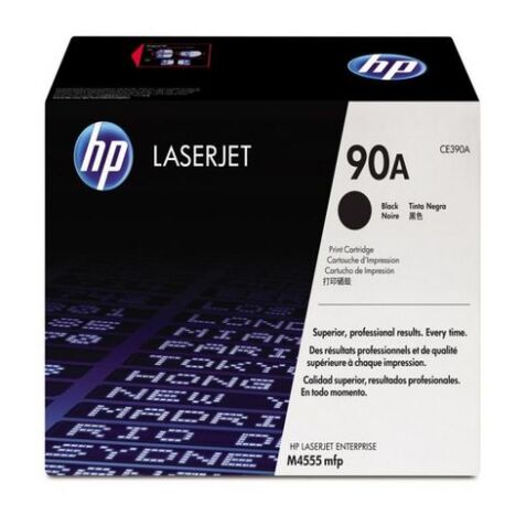 HP 90A Original Toner Cartridge CE390A Black