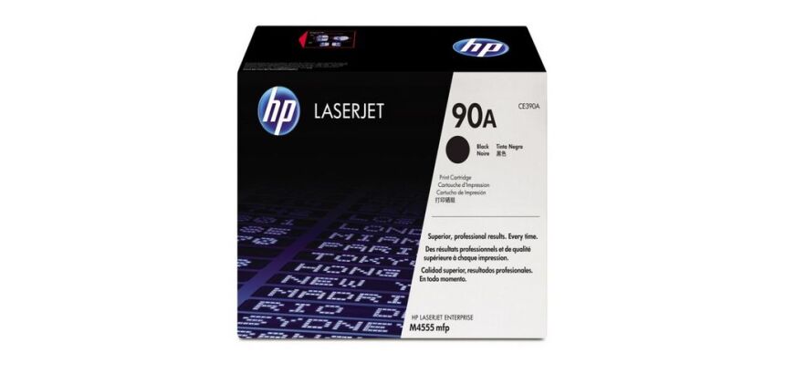 HP 90A - CE390A toner noir pour imprimante laser