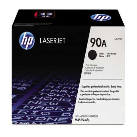 HP 90A (CE390A) tóner original negro de alta capacidad (10 000 páginas)