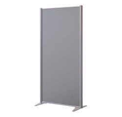 Volle akoestische scheidingswand B-Zen - Stof - L 81 x H 160 cm - Vaste voet