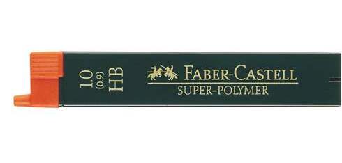 Tubo de 12 Minas Faber Castell 0,9 mm HB