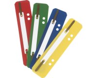Fástener de archivo Esselte  8 cm, colores surtidos (caja de 100)