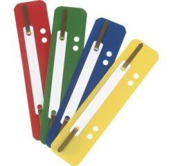 Fástener de archivo Esselte  8 cm, colores surtidos (caja de 100)