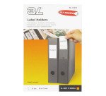 Porte-étiquettes adhésif 35 x 75 mm - Boîte de 120