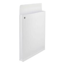 Pack of 50 white envelopes 120 g 229x324 with window