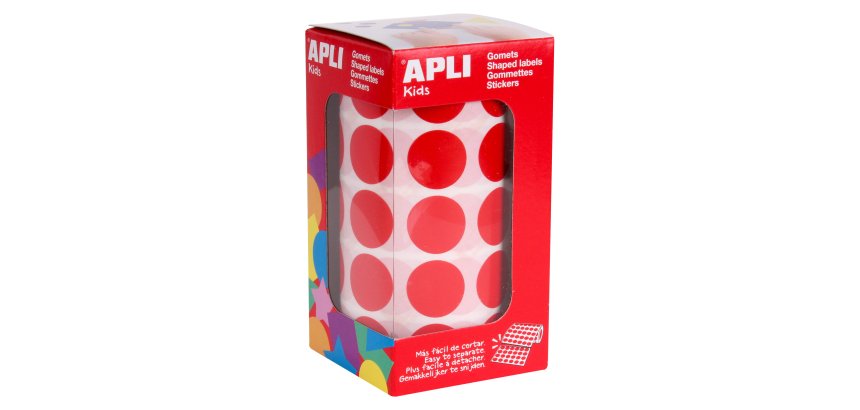 Gomets redondos 20 mm  diámetro Apli