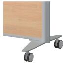 Pied mobile pour cloisons B-Zen