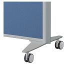 Pied mobile pour cloisons B-Zen