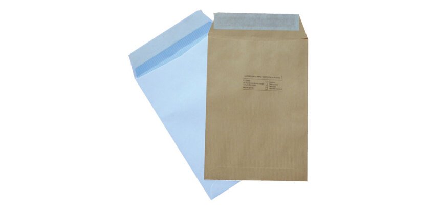 Sobres n.1 kraft salarios 100 x 145 mm 70 g Sam - Caja de 1000