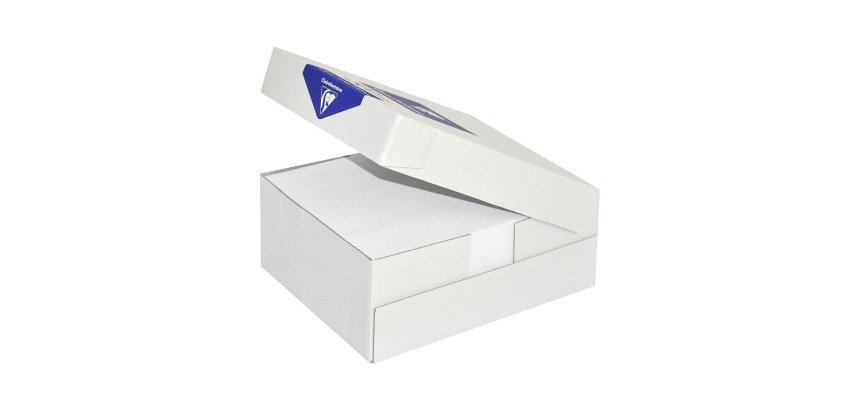 Packung 500 Briefumschläge Clairefontaine 114 x 229 mm 80 g ohne Adressfenster