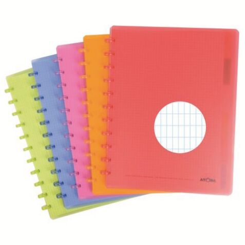 Notebook Atoma A4 120 pages checked 4x8