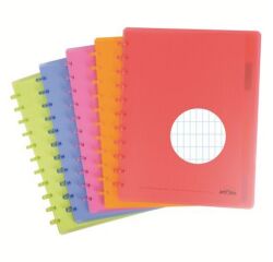 Notebook Atoma A4 120 pages checked 4x8