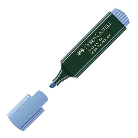 Subrayador Fluorescente TextLiner FaberCastell Azul