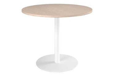 Meeting table round metal column base Excellens