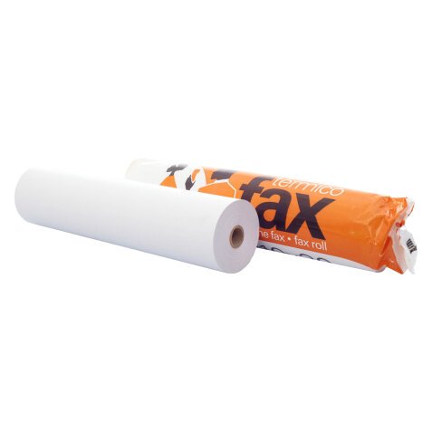 Papel para fax 210 x 12 mm x 30 m.